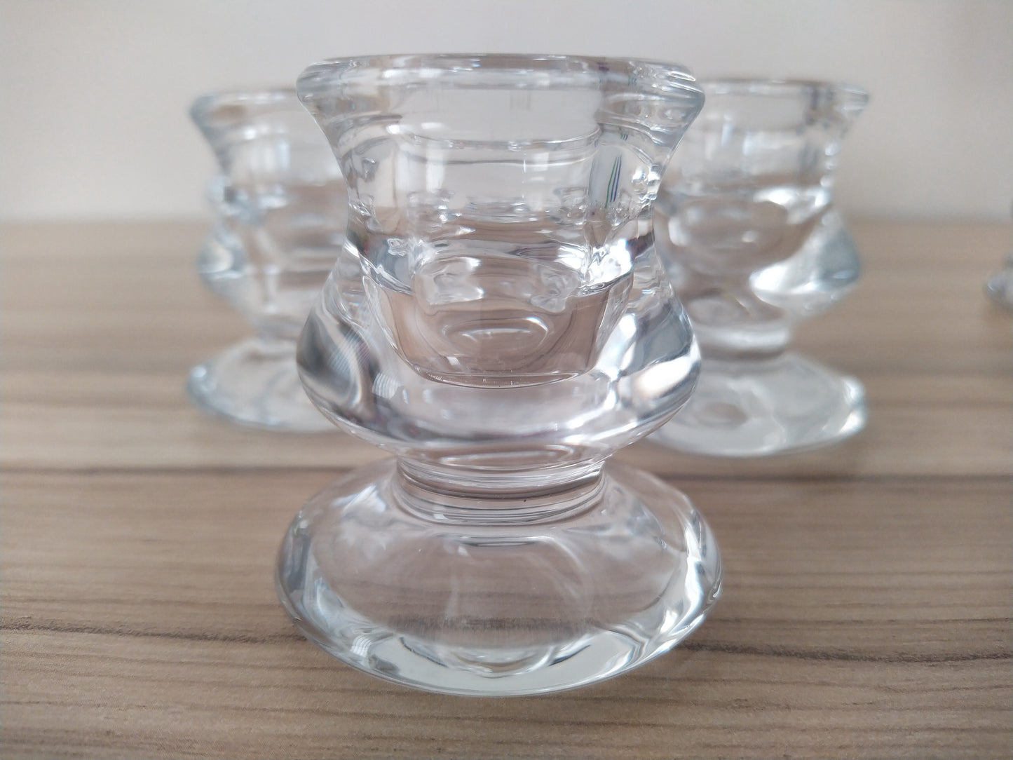 Round Glass Candle Holder